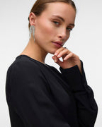 VERO MODA Øredobber Ally Long Earring - Silver