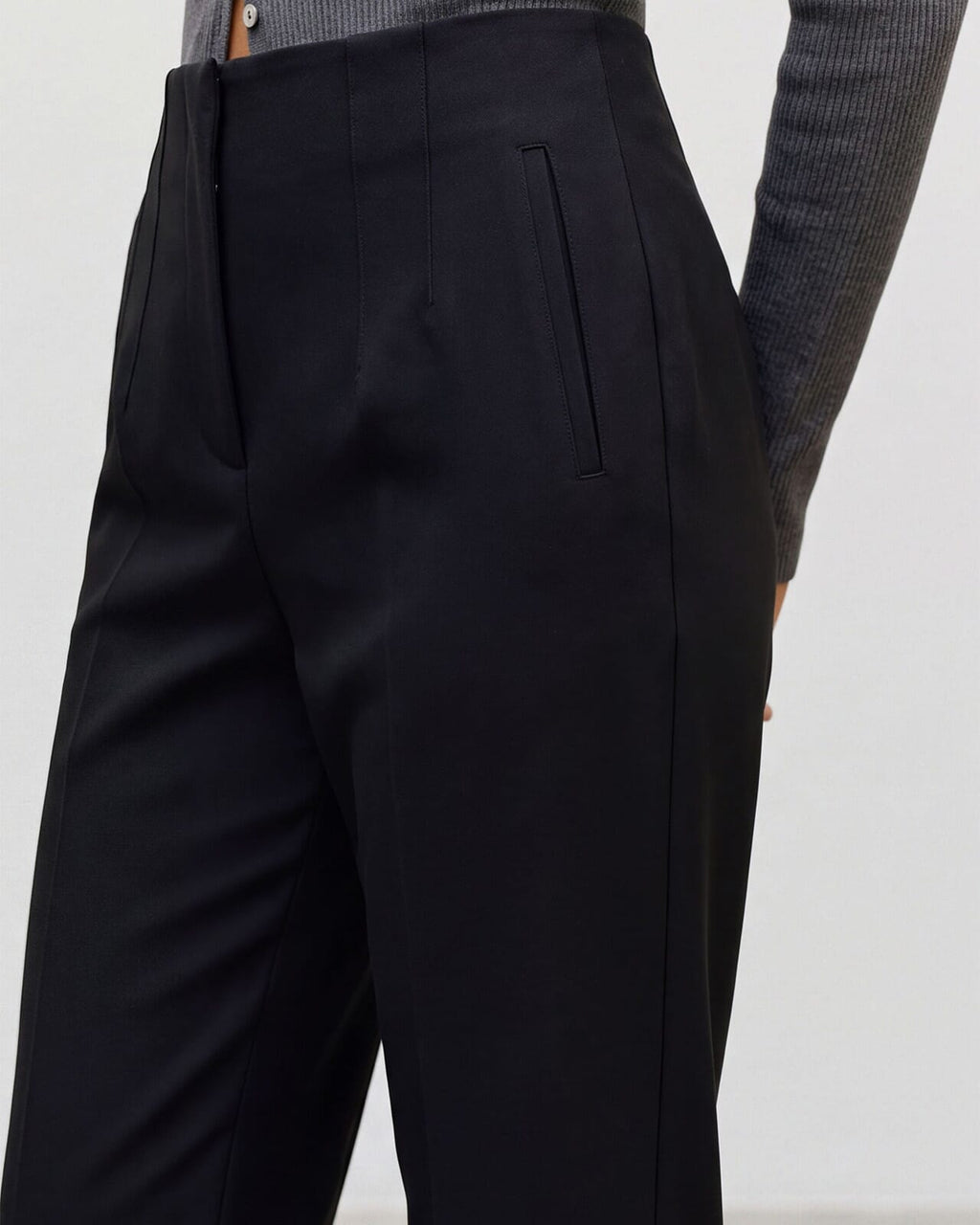 VERO MODA Dressbukse Zoey MW Tapered - Black
