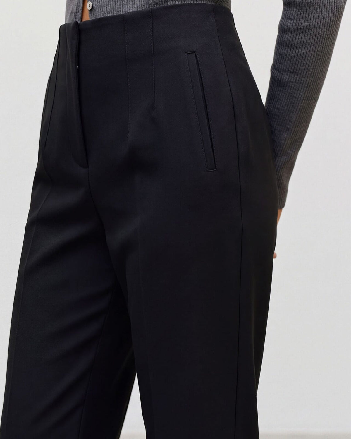 VERO MODA Dressbukse Zoey MW Tapered - Black
