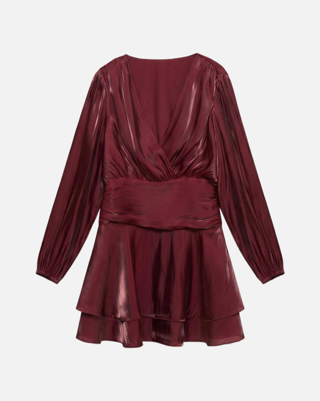 VERO MODA Kjole Polly LS Short - Biking Red
