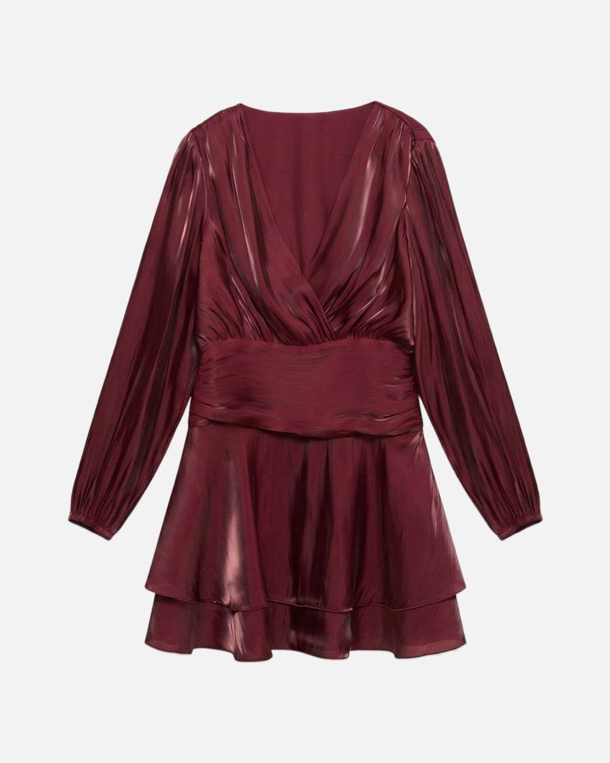 VERO MODA Kjole Polly LS Short - Biking Red