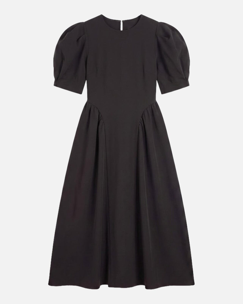 Vero Moda Maxikjole Sally Puff Sleeve Ankel - Black
