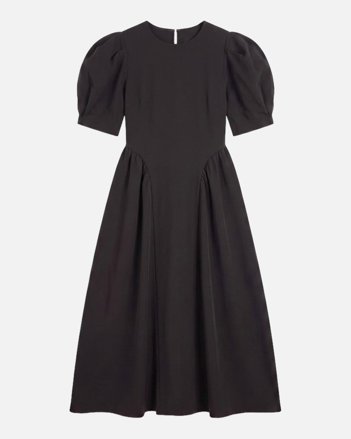 Vero Moda Maxikjole Sally Puff Sleeve Ankel - Black