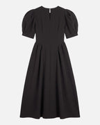 Vero Moda Maxikjole Sally Puff Sleeve Ankel - Black