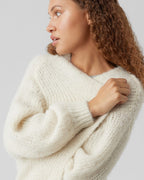 VERO MODA Strikket Cardigan Maybe LS Open - Birch