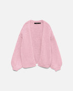 VERO MODA Strikket Cardigan Maybe LS Open - Parfait Pink