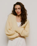 VERO MODA Strikket Cardigan Maybe LS Open - Flan