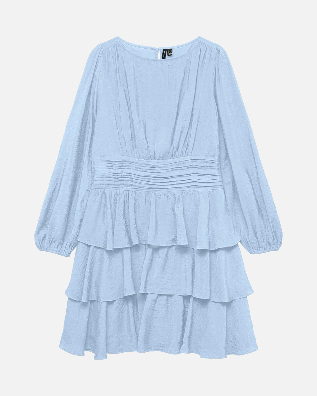 VERO MODA Kjole Lise Boatneck Short - Cashmere Blue