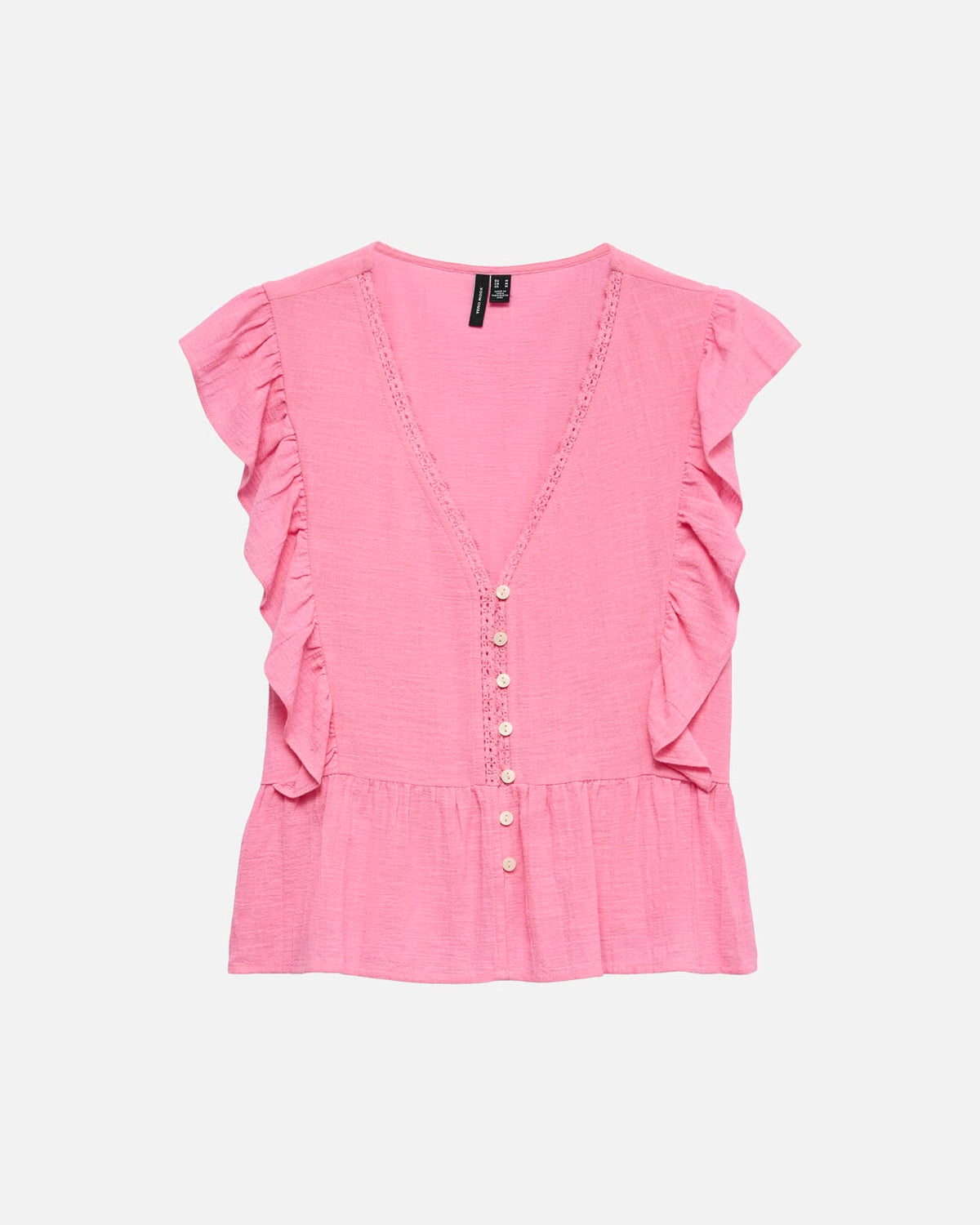 VERO MODA Topp Vido SL Tape Top - Pink Cosmos