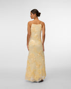 VERO MODA Maxikjole Quinn SL Maxi - Mellow Yellow