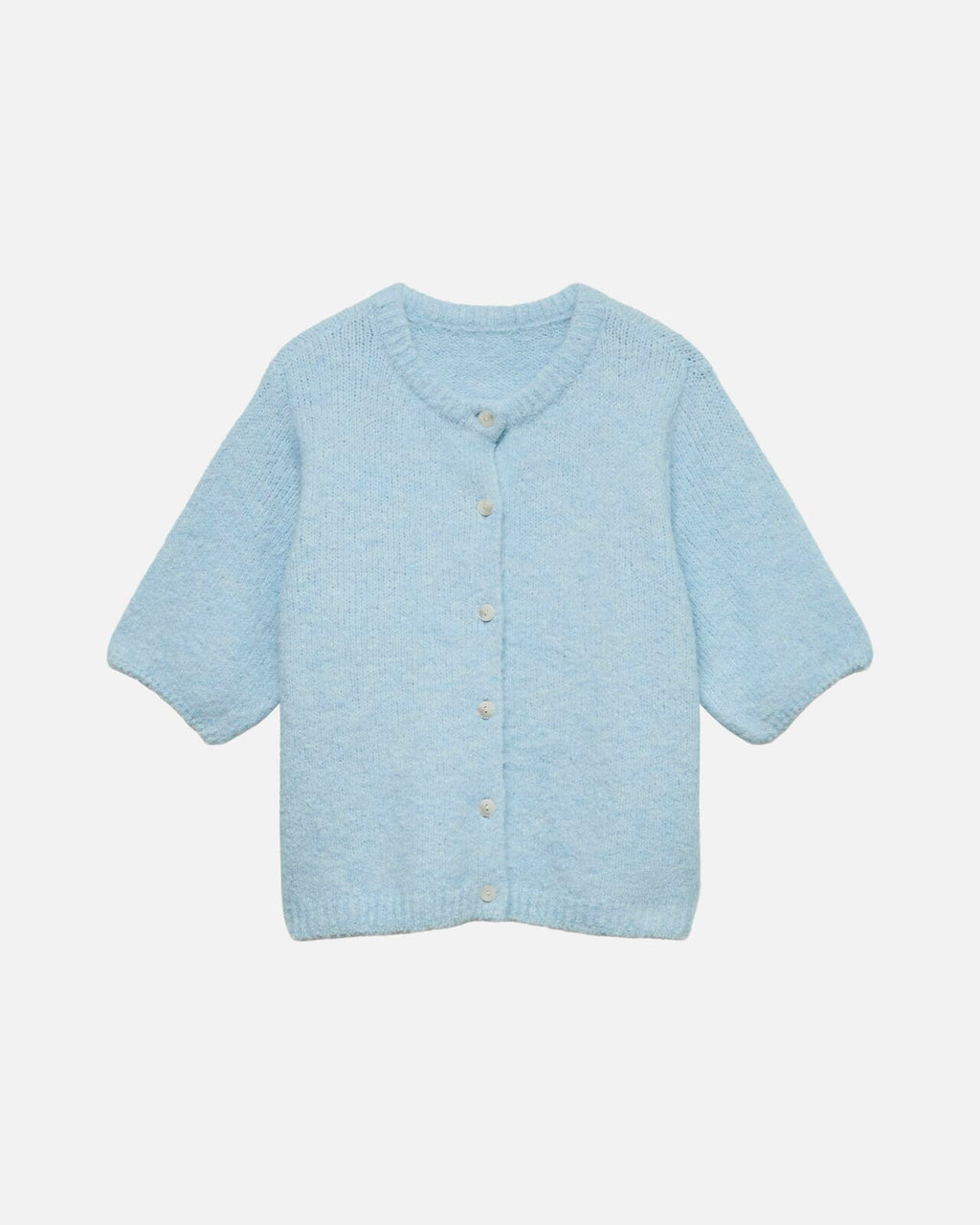 VERA MODA Strikket Cardigan Kara 2/4 O-neck Button Cardigan - Nantucket Breeze/ Melange