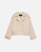 VERO MODA Jakke Chelsea Maddy Short - Cement