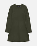 VERO MODA Strikkekjole Josanna LS Short - Forest Night