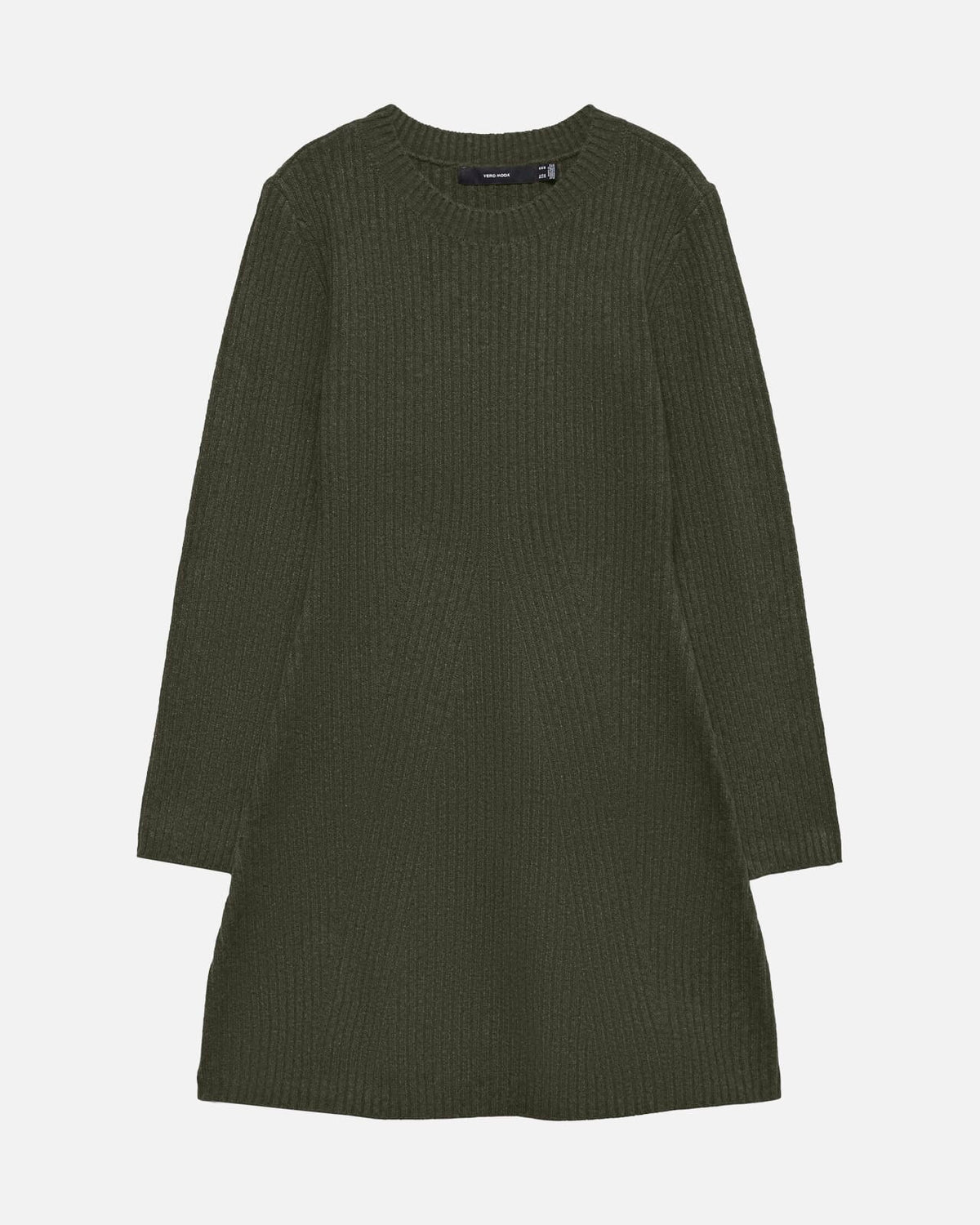 VERO MODA Strikkekjole Josanna LS Short - Forest Night