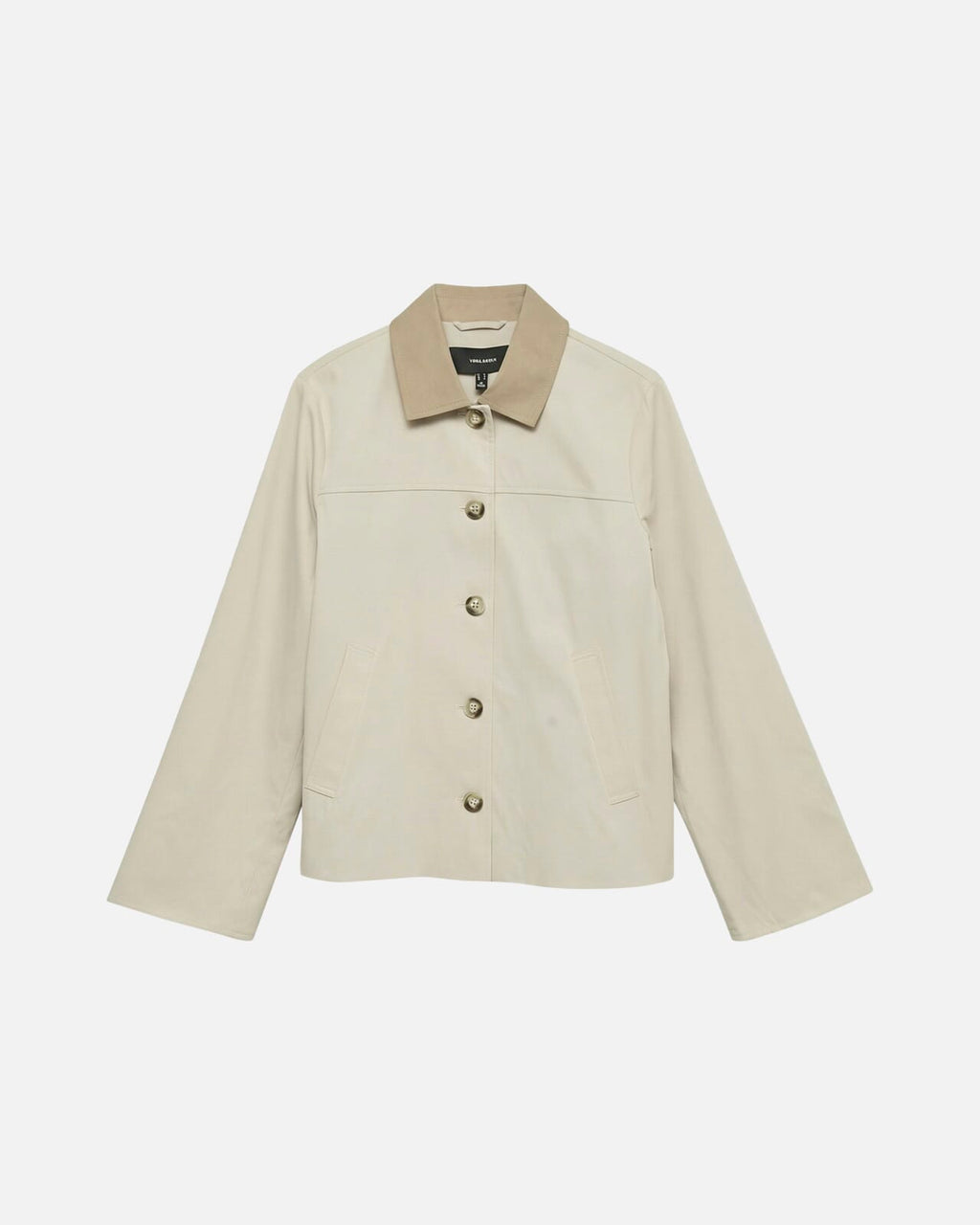 VERO MODA Jakke Chelseapoppy Short Jacket - Oatmeal