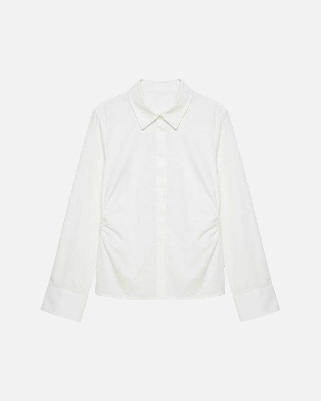 VERO MODA Skjorte Sophie LS Gathering Jew - Snow White