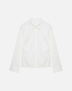 VERO MODA Skjorte Sophie LS Gathering Jew - Snow White