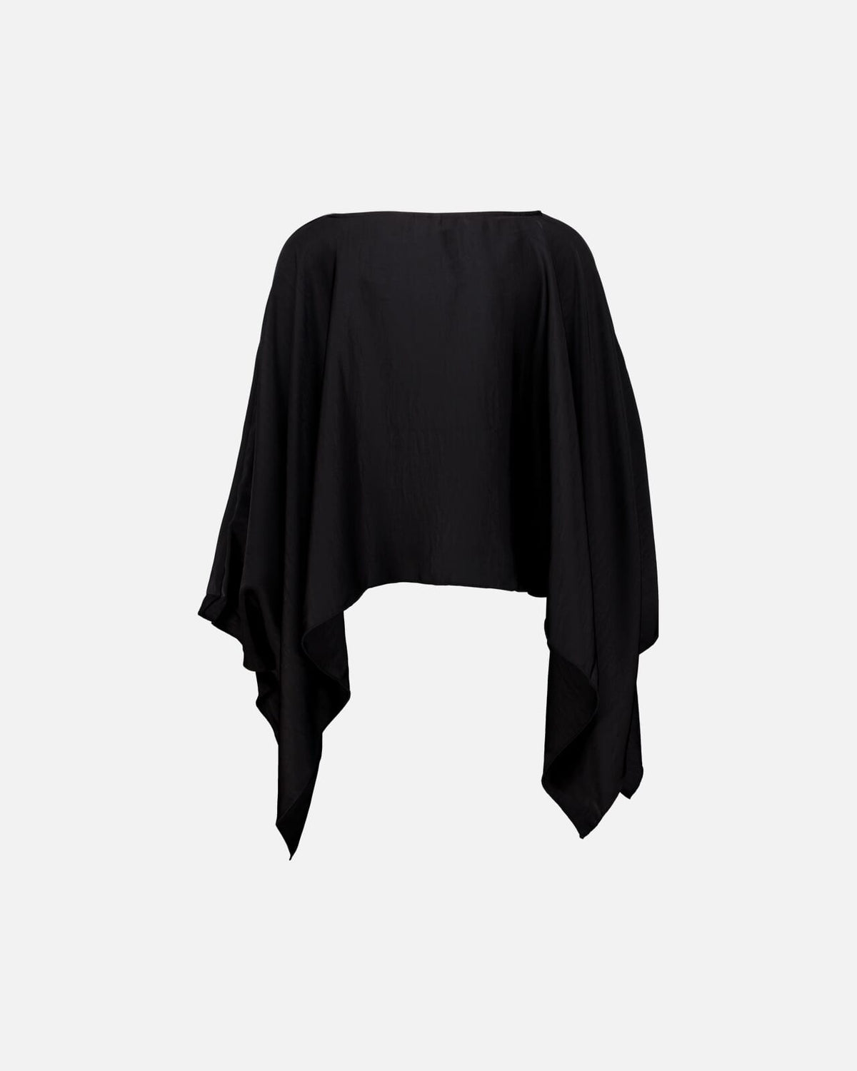 VERO MODA Bluse Miro L/S Cape Scarf - Black