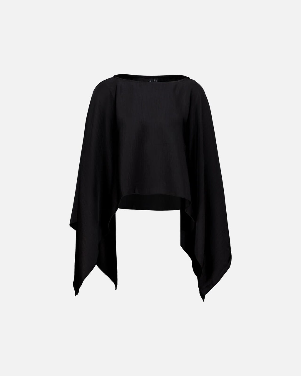 VERO MODA Bluse Miro L/S Cape Scarf - Black