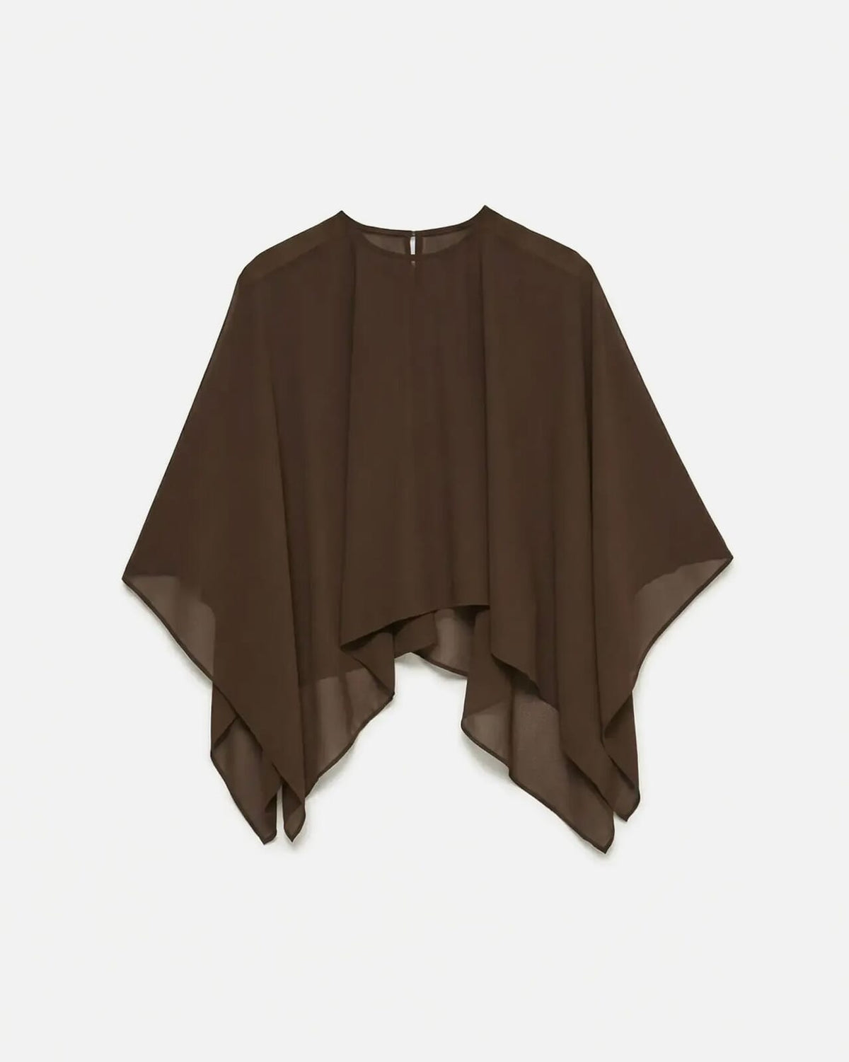 VERO MODA Cape Adalyn Top - Chicory Coffee