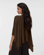 VERO MODA Cape Adalyn Top - Chicory Coffee