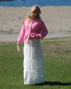 VERO MODA Strikket Cardigan Wilo LS O-neck - Pink Cosmos