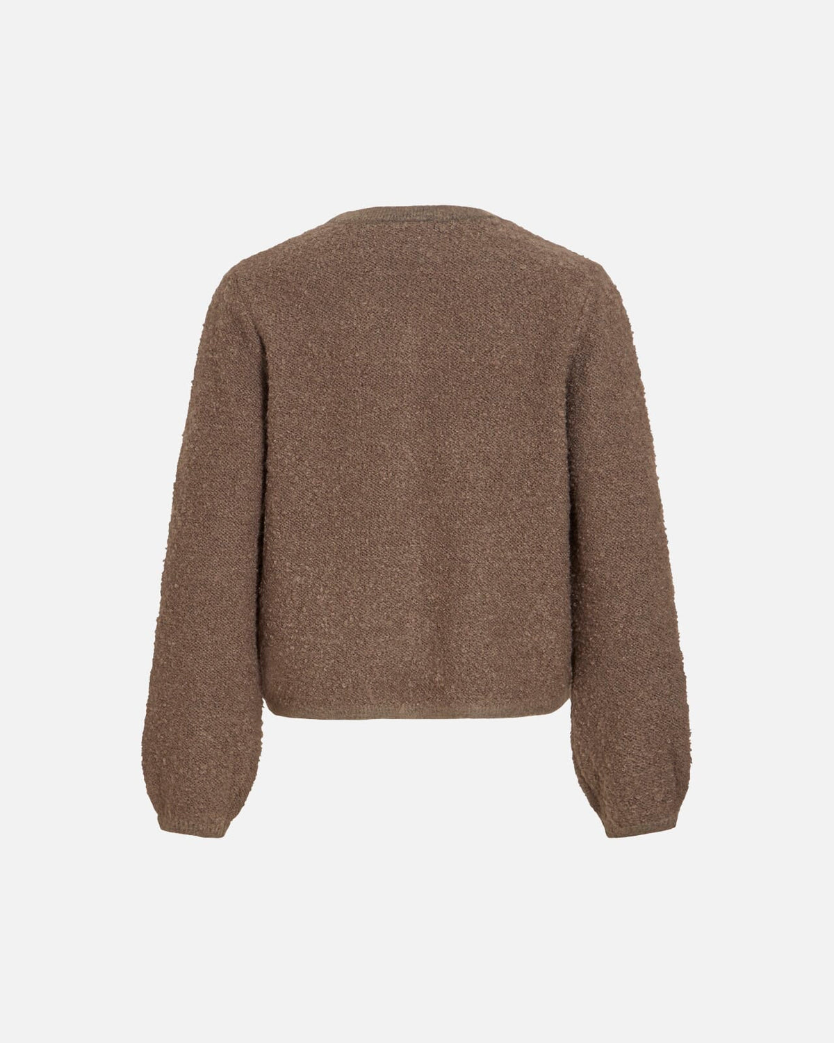 VILA Strikket Cardigan Pigga O-neck L/S - Falcon