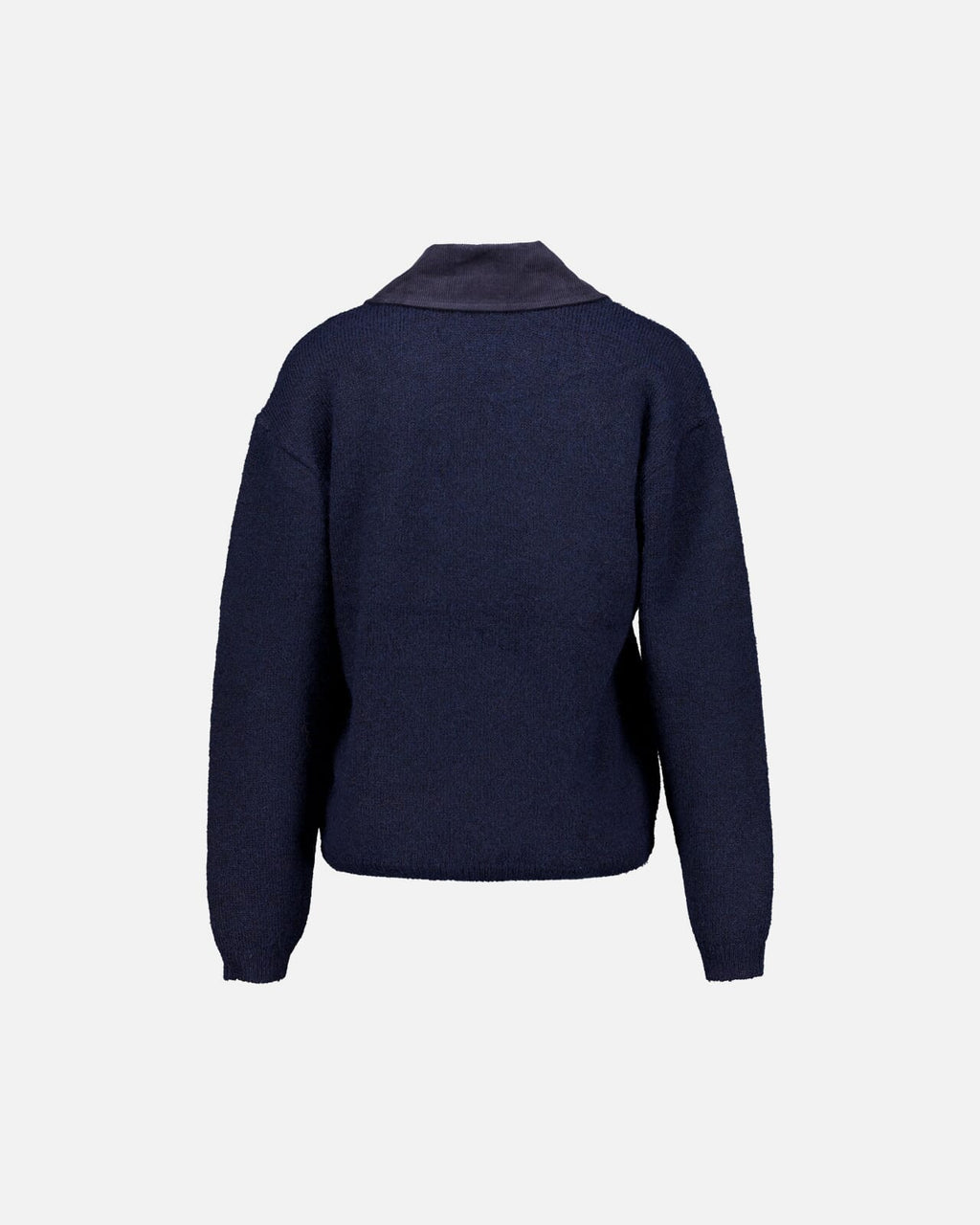 VILA Strikket Cardigan Cipa L/S Collar Knit - Navy Blazer Mel.