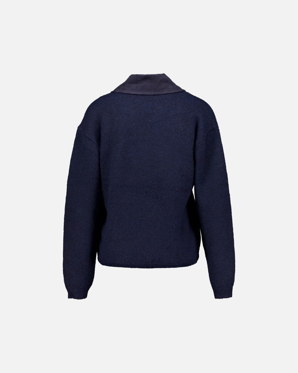 VILA Strikket Cardigan Cipa L/S Collar Knit - Navy Blazer Mel.