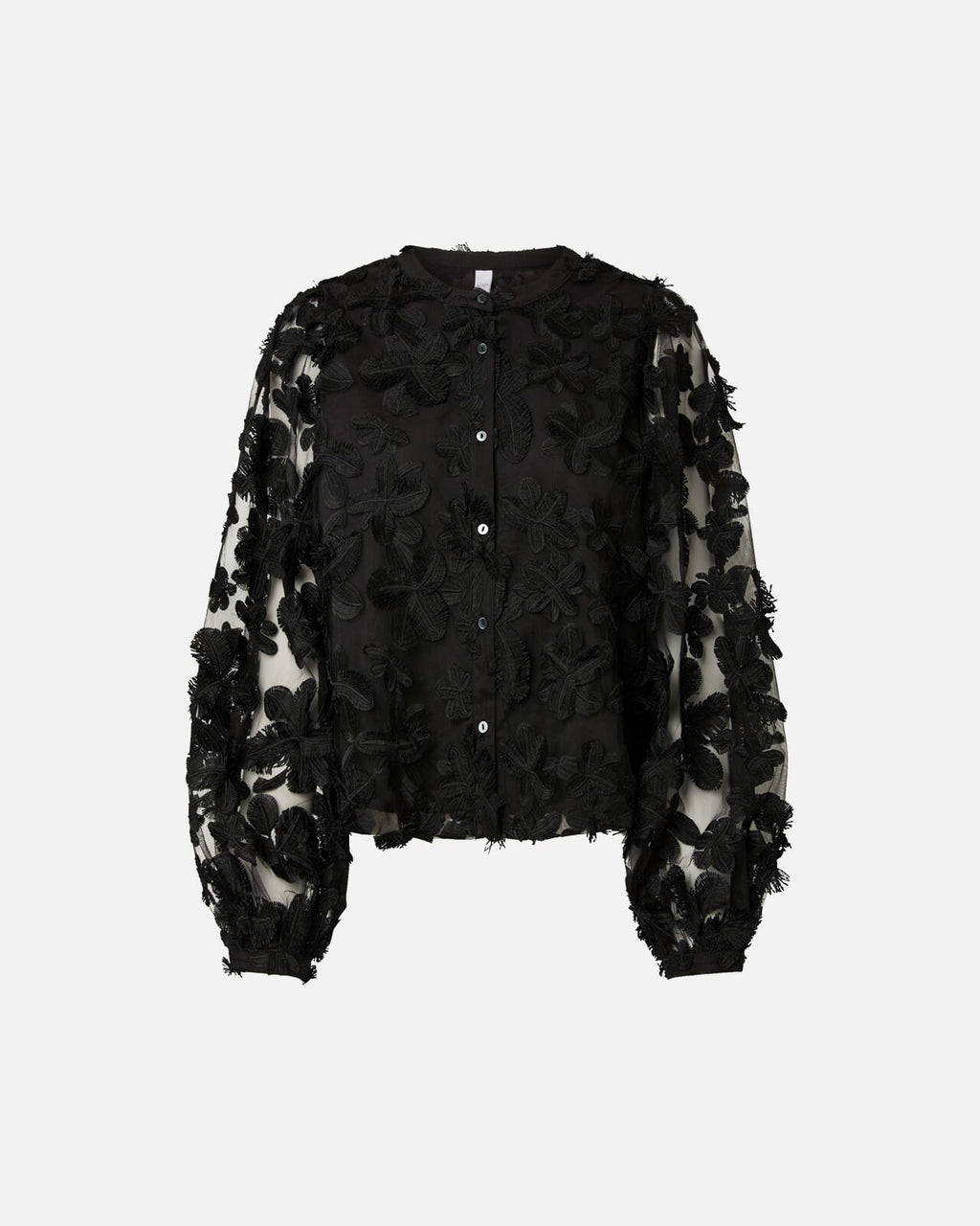Y.A.S Bluse Karly LS Shirt - Black