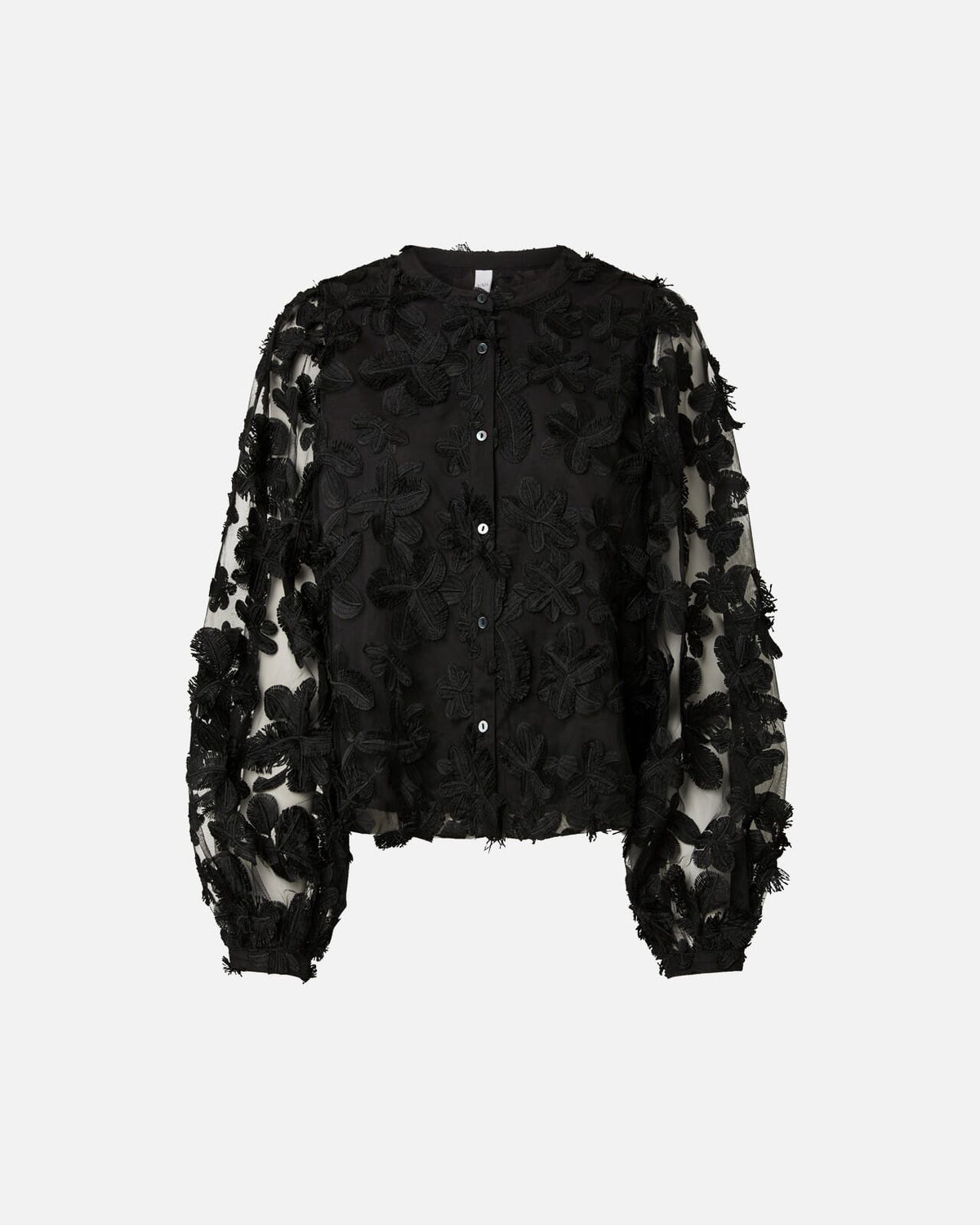 Y.A.S Bluse Karly LS Shirt - Black