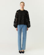 Y.A.S Bluse Karly LS Shirt - Black