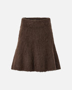 Y.A.S Skjørt Tilde Ullmiks HW Mohair Blend - Molé Melange