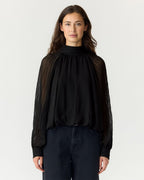 Y.A.S Bluse Solera LS Top - Black