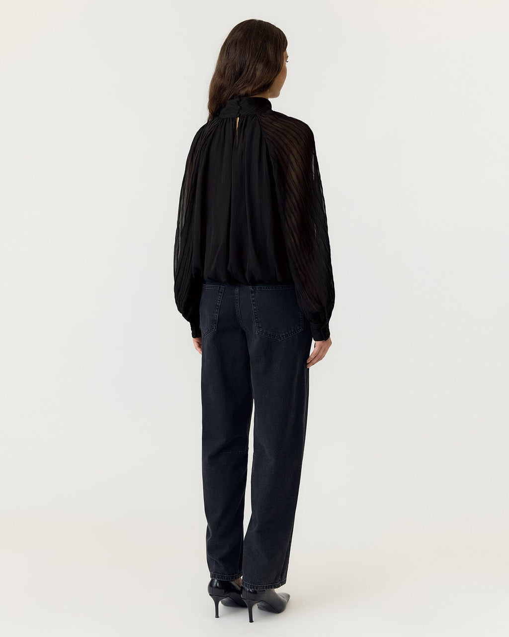 Y.A.S Bluse Solera LS Top - Black