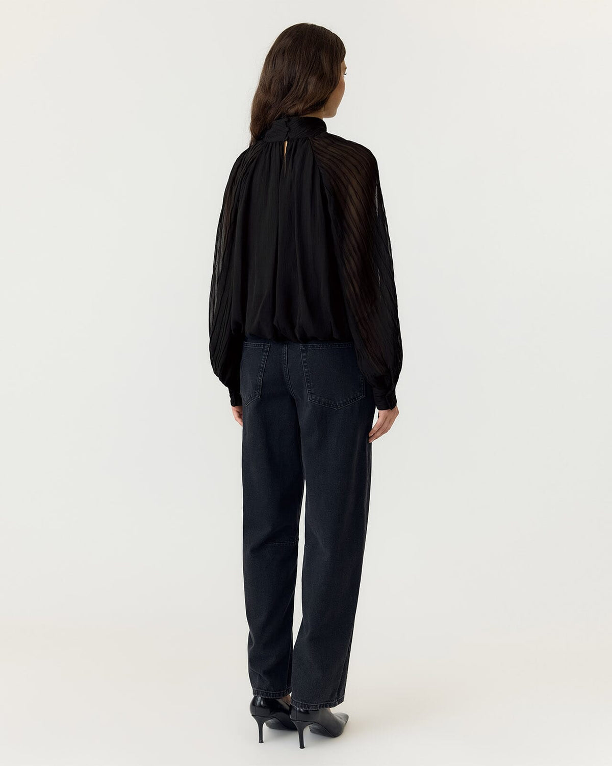 Y.A.S Bluse Solera LS Top - Black