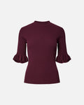 Y.A.S Topp Mikla SS Knit - Fig