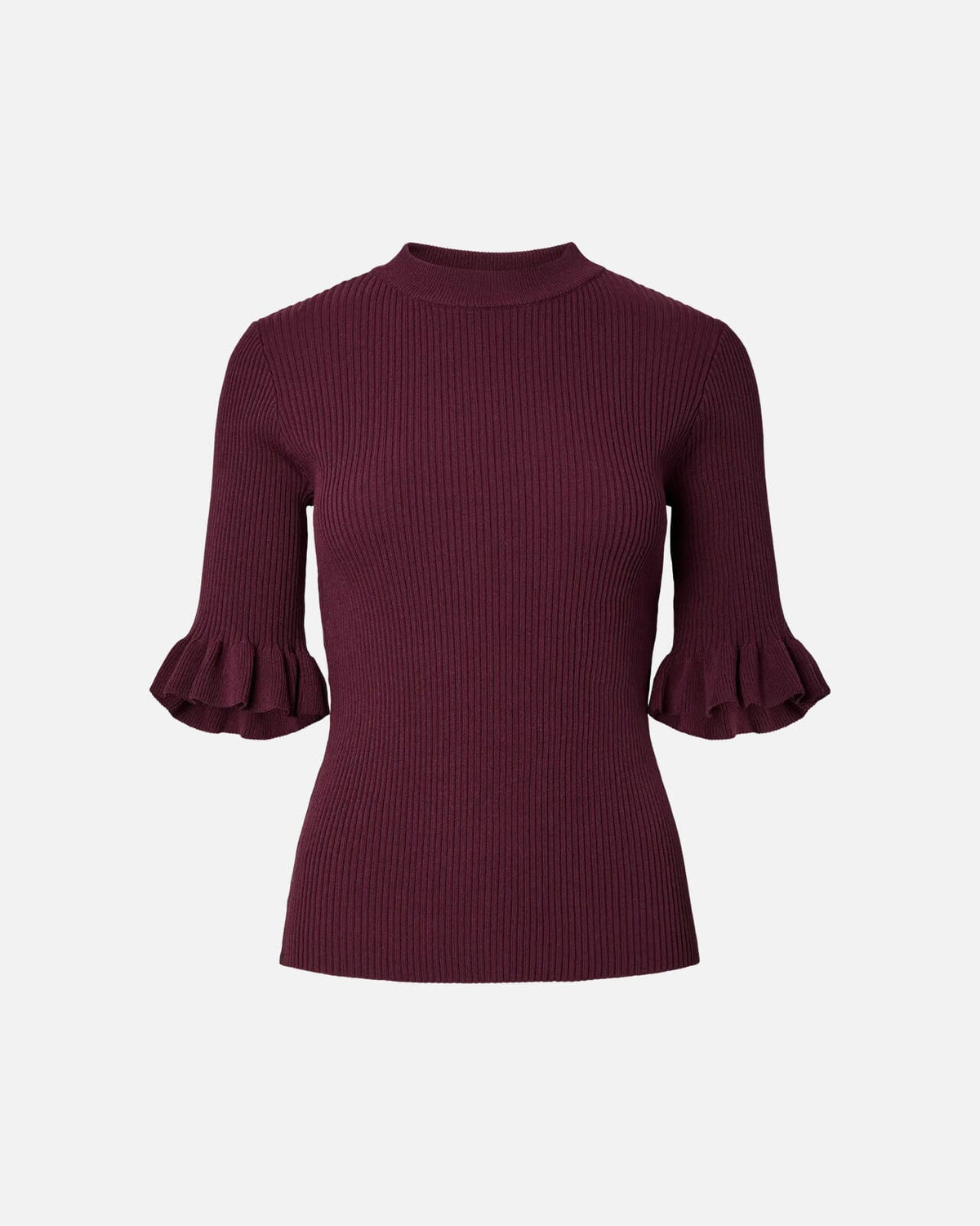 Y.A.S Topp Mikla SS Knit - Fig