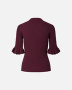 Y.A.S Topp Mikla SS Knit - Fig