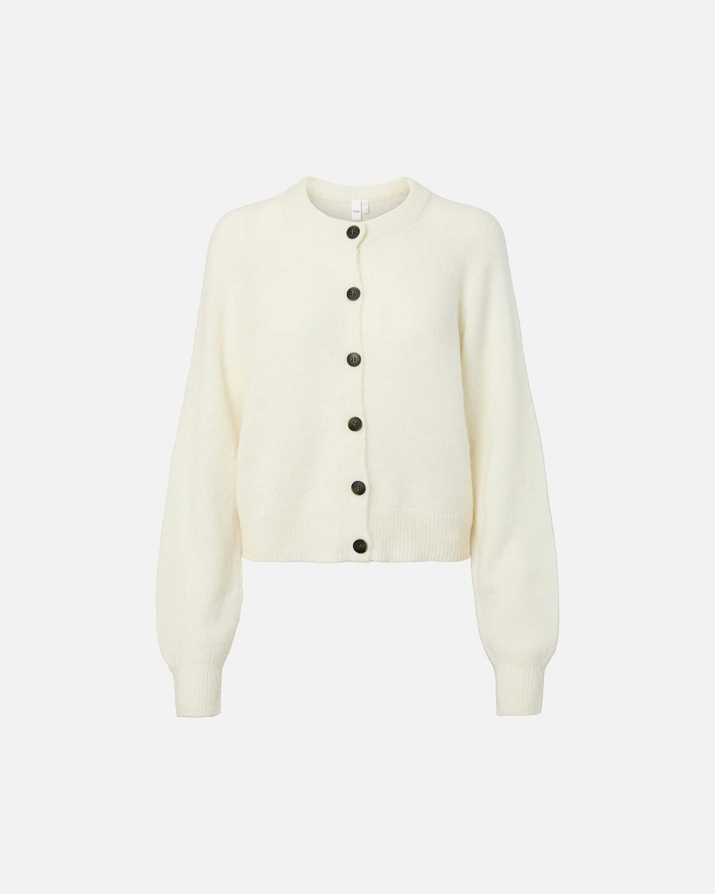 Y.A.S Cardigan Johi LS Wool Knit - Pristine
