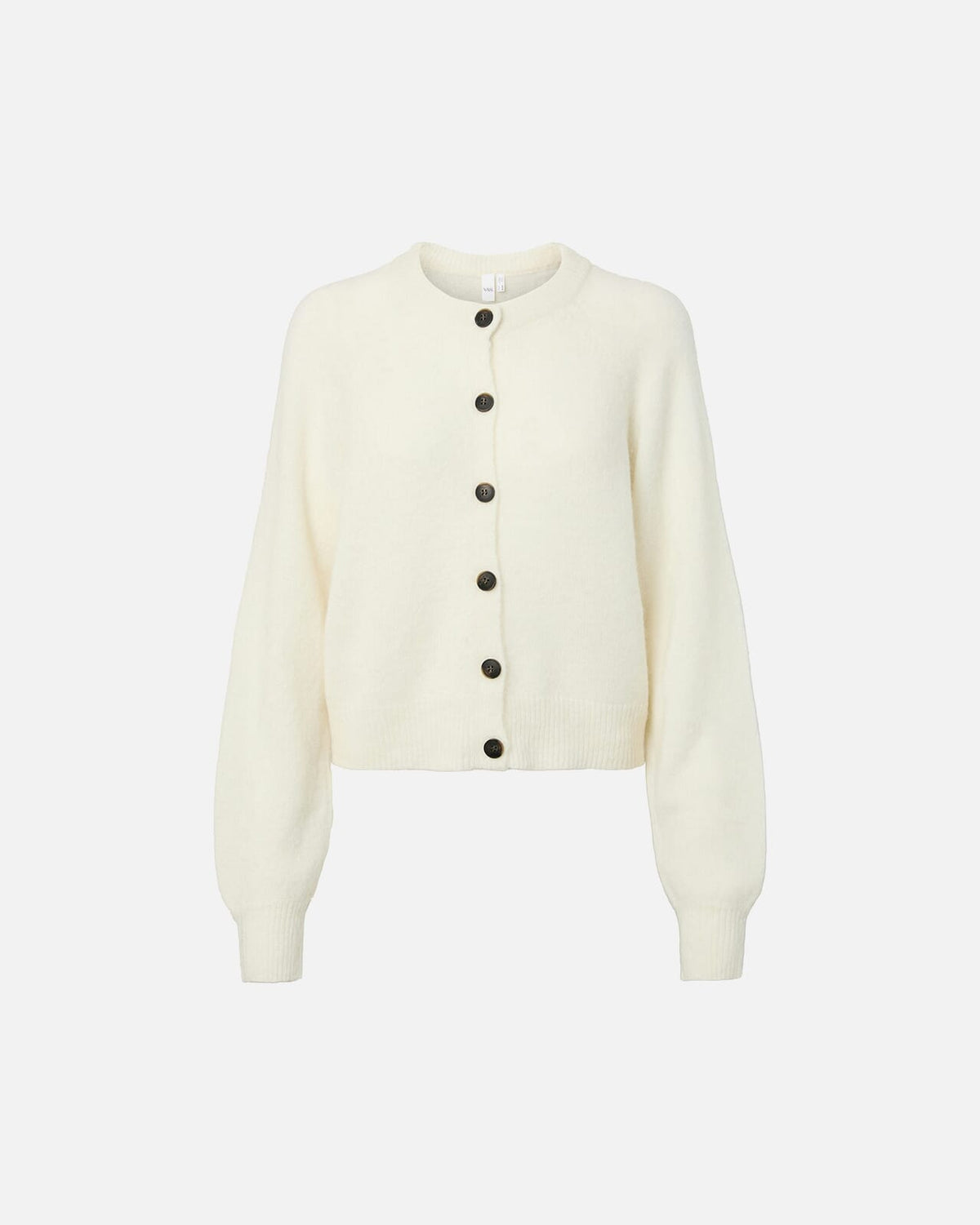 Y.A.S Cardigan Johi LS Wool Knit - Pristine