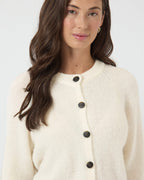 Y.A.S Cardigan Johi LS Wool Knit - Pristine