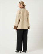 Y.A.S Jakke Anca LS Parka - Oxford Tan