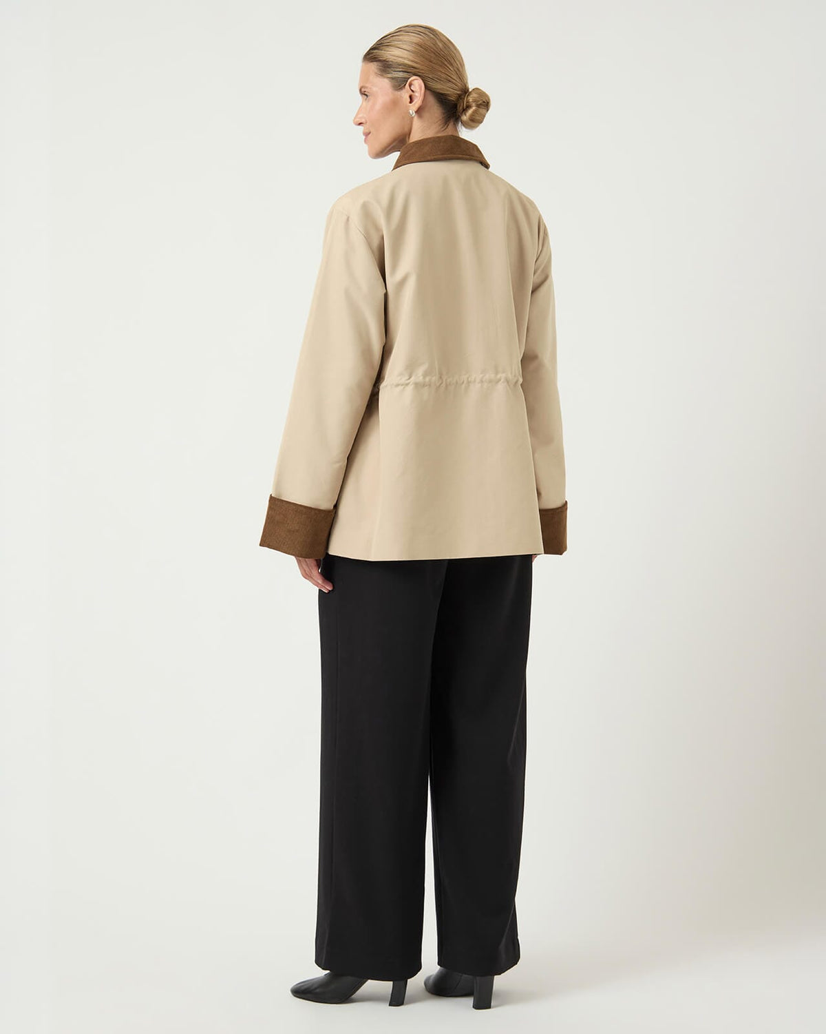 Y.A.S Jakke Anca LS Parka - Oxford Tan