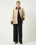 Y.A.S Jakke Anca LS Parka - Oxford Tan