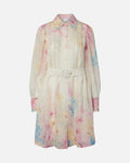 Y.A.S Skjortekjole Florence LS Dress Show - Pristine/ Florence AOP
