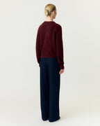 Y.A.S Cardigan Johi LS Ullmiks - Port Royale
